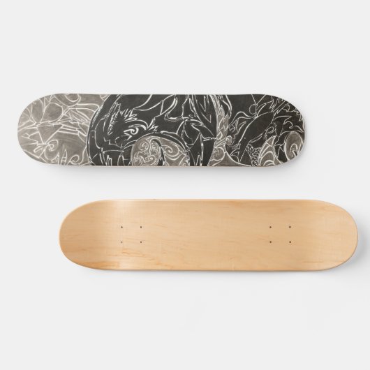 gestookt skateboard (Horizontaal)