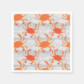 gestoomde krabben servet (Voorkant)