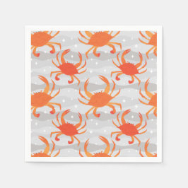 gestoomde krabben servet