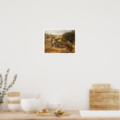 Gestoord door de Wayside, 1886 (olie op canvas) Poster (Keuken)