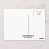 GESTOORD DOOR THEE PARTY BRIEFKAART (Achterkant)