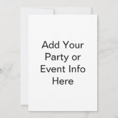 GESTOORD DOOR THEE PARTY KAART (Achterkant)