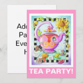 GESTOORD DOOR THEE PARTY KAART (Voorkant / Achterkant)