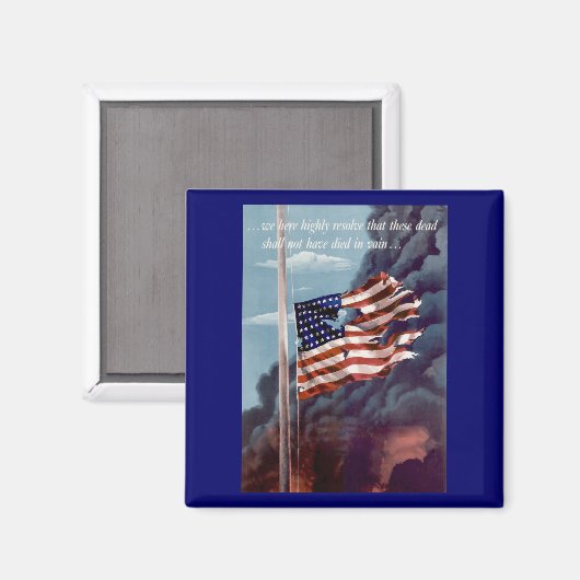 Gestoord maar niet vergeten magneet (Voorkant / Achterkant)