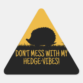 Gestoord mijn egel-trilling niet sticker