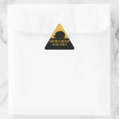 Gestoord mijn egel-trilling niet sticker (Tas)