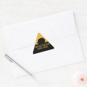 Gestoord mijn egel-trilling niet sticker (Envelop)