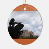 gestoord paard keramisch ornament (Links)