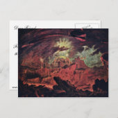 Gestoorde Angels in de hel, de gestorven Angels in Briefkaart (Voorkant / Achterkant)