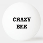 gestoorde bijen pingpongbal (Achterkant)