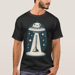 Gestoorde ufo-zuiger t-shirt
