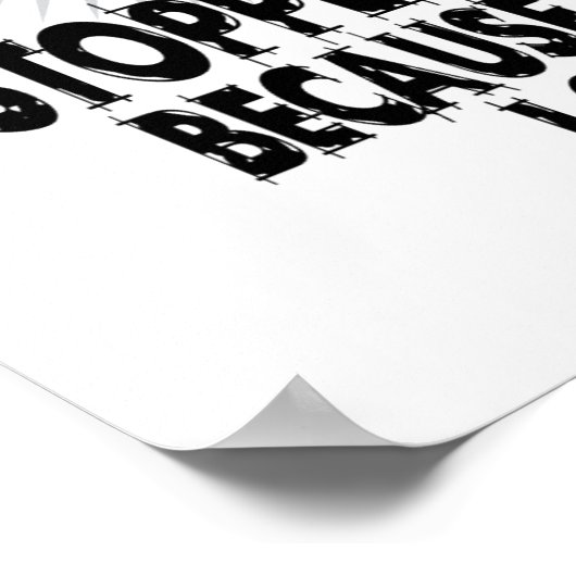 Gestopt Kind Poster (Hoek)