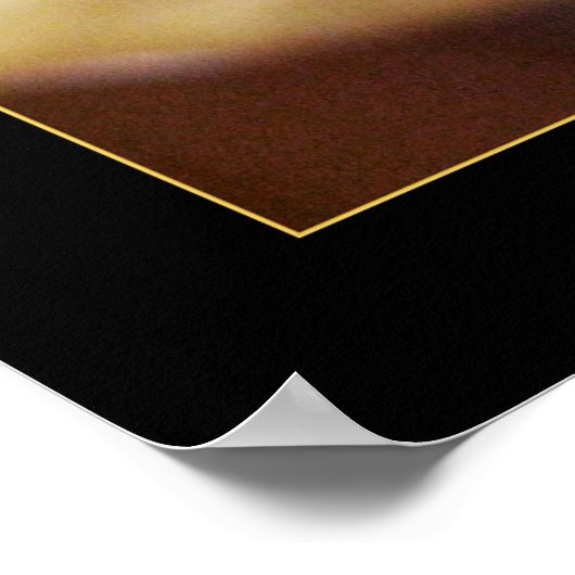 Gestopt Poster van de Klokventilator (Hoek)