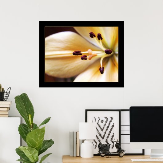 Gestopt Poster van de Klokventilator (Thuiskantoor)