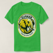  gestopte brouwerij Tusker Premium Beer T-shirt (Design voorkant)