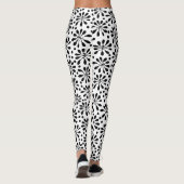 Gestormd Plant Patroon 020818 Leggings (Achterkant)