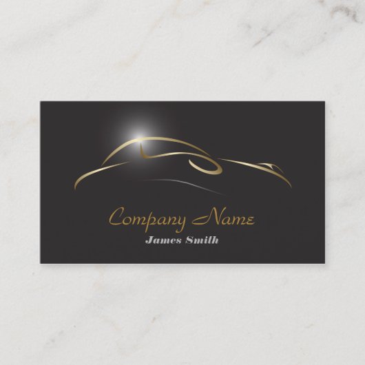 Gestormde automatische detailverf automatisch in d visitekaartje (Voorkant)