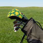 Gestormde bloemen golfheadcover (Insitu)