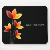 Gestormde bloemen muismat (Voorkant)