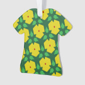 Gestormde bloemen ornament (voorkant)