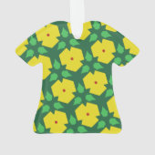 Gestormde bloemen ornament (achterkant)