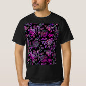 Gestormde bloemen t-shirt (Voorkant)