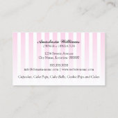 Gestormde broodkerij visitekaartje (Achterkant)