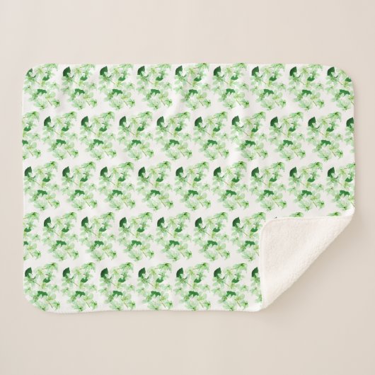 Gestormde Cherry Blossom Sweet Throw Blanket (Voorkant (horizontaal))