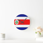 Gestormde Costa Rica-vlag Ronde Klok (Huis)