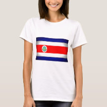 Gestormde Costa Rica-vlag