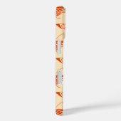 Gestormde Deco-vlinder - mandarijnensinaasappel Case-Mate iPhone Case (Achterkant / Rechts)