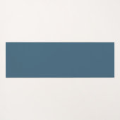 Gestormde hand Drawn Boho Sun Moon Stars Blue Yogamat (Achterkant (horizontaal))