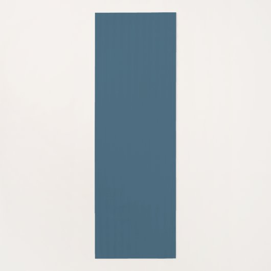 Gestormde hand Drawn Boho Sun Moon Stars Blue Yogamat (Achterkant)