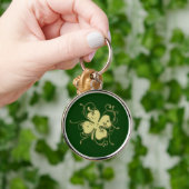 Gestormde Shamrock Sleutelhanger (Hand)