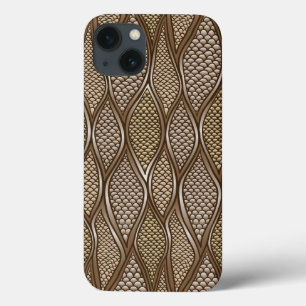 Gestormde slangenhuid iPhone 13 hoesje