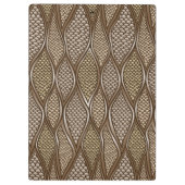 Gestormde slangenhuid klembord (Achterkant)