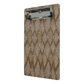 Gestormde slangenhuid mini klembord (Angled2)