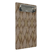 Gestormde slangenhuid mini klembord (Schuin)