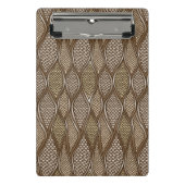 Gestormde slangenhuid mini klembord (Voorkant)