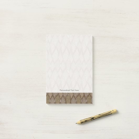 Gestormde slangenhuid post-it® notes (Op bureau)