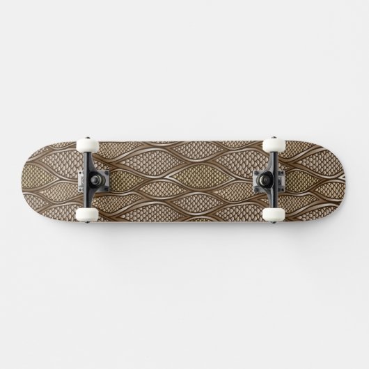 Gestormde slangenhuid skateboard (Horizontaal)