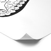 Gestormde vis 2 poster (Hoek)