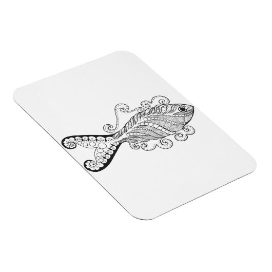 Gestormde vis magneet (Rechterzijde)