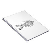 Gestormde vis notitieboek (Rechterzijde)
