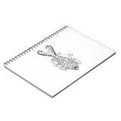 Gestormde vis notitieboek (Linkerzijde)