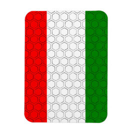 Gestormde vlag van Hongarije Magneet