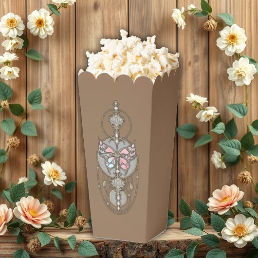 Gestormde vlinder bedankdoosjes