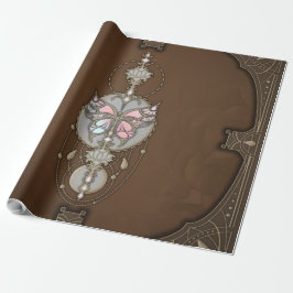 Gestormde vlinder cadeaupapier