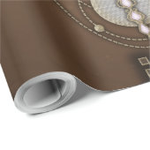 Gestormde vlinder cadeaupapier (Rol Hoek)