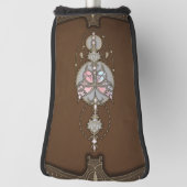 Gestormde vlinder golfheadcover (Draai 90)